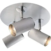Deko-light 348087 Deckenaufbauleuchte Indi III , Silber