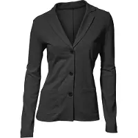 HEINE Jersey-Blazer in schwarz | Gr.: 48