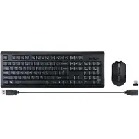 A4Tech 4200N Tastatur Maus enthalten USB QWERTY Englisch Schwarz (4200N)