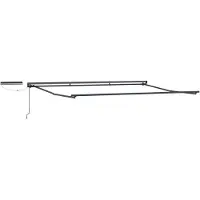 Syfax Solar Electric Awning Frame 5 x 3,5 m Anthrazit