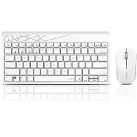 Rapoo Tastatur und Maus 8000M- 18324 Multimode wei