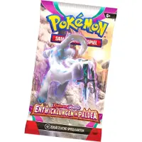 Nintendo Pokemon Karten Karmesin & Purpur - Entwicklung in Paldea - 1 Booster Sammelkarten