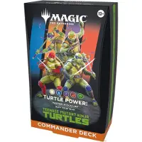 Magic the gathering : Teenage Mutant Ninja Turtles Commander Deck Sammelkarten 4 Einheiten