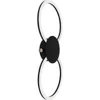 Eglo Design-Wandleuchte Venticello 1 schwarz
