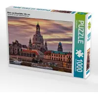 CALVENDO Blick vom Neustädter Ufer aus 1000 Teile Puzzle quer 640x480mm, Meutzner Dirk; 7280880