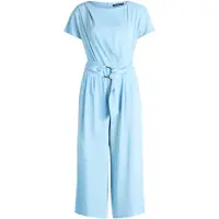 Betty Barclay Jumpsuit "Jumpsuit mit Eingrifftaschen", Damen, Gr. 42, EURO, blau (powder blau), Obermaterial: 96% Polyester PES. 4% Elasthan EL., Overalls Jumpsuit