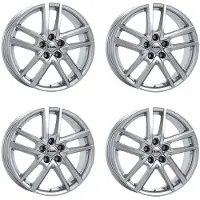 Rial 4 Felgen Astorga 7.5x18 ET45 5x108 SIL für LAND ROVER Discovery Sport Evoque Freelander Velar