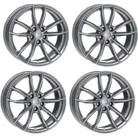 Rial 4 Felgen X12 7.0x17 ET47 5x112 GRA für BMW 1 2 X1 X2