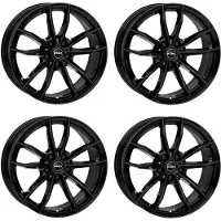 Rial 4 Felgen X12 7.5x18 ET46 5x112 SW für SEAT Altea Leon