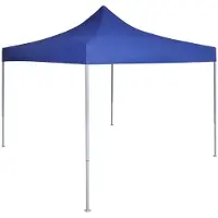 Syfax Party-Zelt 291 x 291 x 315 cm Blau Oxford-Stoff