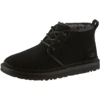 Ugg für Herren. 3236 Neumel Lederstiefeletten schwarz (42), Wohnung, Schnürsenkel, Lässig