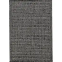 Morhane Giza outdoor balkonteppich rechteckig 140x200cm schwarz