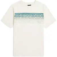 O'Neill T-Shirt Jungen Logo Stripe Snow White-Größe 128