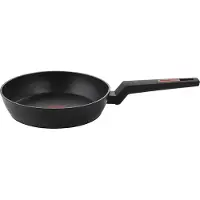 Florina Aluminium Bratpfanne Thermosensor 28 cm I Bratpfanne aus geschmiedetem Aluminium I Thermokontrollanzeige I Antihaftbeschichtung