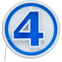 Paladone Fantastic Four Logo Neon-led-wandlampe