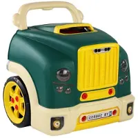 Lean Toys Werkstatt-LKW-Motor-Demontage-Bausatz (Grün)