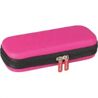 Brunnen 10-49 100 26, Hartschalenetui für Stifte, Schwarz, Pink, Einfarbig, Reißverschluss, 210 mm, 85 mm
