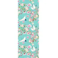 Queence Vinyltapete "Anja", bunt, B:0,9m L:2,5m, Vinyl, Tapeten, Vinyltapete, 90x250cm, selbstklebend, kinderleichte Anbringung,, Sticker