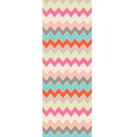 Queence Vinyltapete "Olivia", bunt, B:0,9m L:2,5m, Vinyl, Tapeten, Vinyltapete, 90x250cm, selbstklebend, kinderleichte Anbringung,, Sticker