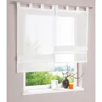 Otto Home Raffrollo "Regina" Gr. 2, beige (creme), B:60cm H:140cm, Voile, Obermaterial: 100% Polyester, Raffrollos, Raffrollo, Transparent, Voile, Polyester, einfarbig, uni