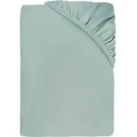 Dyckhoff Spannbettlaken "Uni", mint, B:140cm L:200cm, Jersey, Obermaterial: 95% Baumwolle, 5% Elasthan, Bettlaken, Spannbettlaken, Angenehm weich, besonders flexibel, bis 25cm Matratzenhöhe