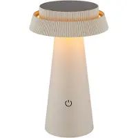 Otto Home LED Solarleuchte "Tirria Akkuleuchte" LED-Modul 1 Stk. warmweiß - kaltweiß stufenloser Touchdimmer, Farben fixierbar, Solarlampe, CCT