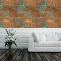 Queence Vinyltapete "Ouxealie" Abriebeffekte Steinoptik bedruckt clean minimalistisch unifarben glatt 60x250cm, selbstklebend, kinderleichte Anbringung, Sticker