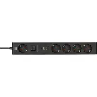 Brennenstuhl 1159780615 Steckeradapter 4 Steckdosen 3-fach-steckdosenadapter 1.5 M