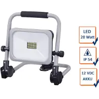 REV 2620012010, Schwarz, Grau, IP54, III, 20 W, LED, 6500 K