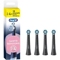 Oral-B Braun Braun Oral-B iO Gentle Care schwarze Zahnbürstenköpfe