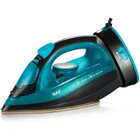RAF Kabelloses Dampfbügeleisen R.1210B Blau | 2000 W, hohe Leistung, 320 ml Füllmenge, 15-25 g/Min Dampfleistung, Keramiksohle, Selbstreinigung, tragbar für Reise &amp; Zuhause