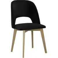 Mirjan 24 Stuhl Monti IV, Esszimmerstuhl aus Buchenholz, 48x54x83 cm (Holzfarbe: Sonoma , Stofffarbe: Kronos 07)