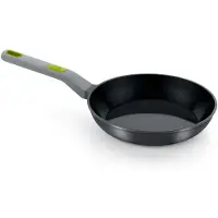 BRA Life | 20 cm Bratpfanne aus 100 % recyceltem Aluminium, verstärkte Keramik-Antihaftbeschichtung ohne , ohne PTFE, für alle Herdarten und Induktion geeignet