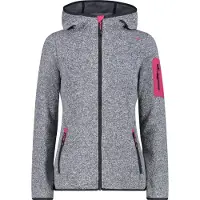 CMP Woman Jacket FIX Hood titanio-bianco-fucsia (29UM) 34