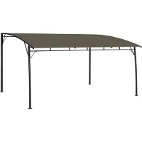 Syfax Sonnenschutzmarkisen 4 x 3 x 2,55 m Taupe
