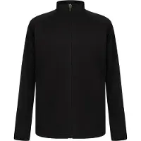 Finden & Hales Jungen Strick Trainingsjacke PC3083 (11-12 Jahre (152)) (Schwarz/Schwarz)