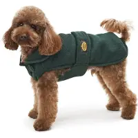 Fashion Dog Fleece-Hundemantel - Grün - 39 cm
