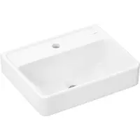 Hansgrohe Handwaschbecken Xanuia Q 500x390mm, m Hahnl., ohne Überlauf, weiß