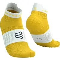 Compressport - Pro Racing Socks V4.0 Run Low - Laufsocken Gr T2 - EU 39-41 gelb