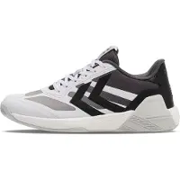 Hummel Algiz IV Indoor Handballschuhe Sportschuhe weiß/schwarz/grau/orange 225028-2072, Schuhgröße:42 EU