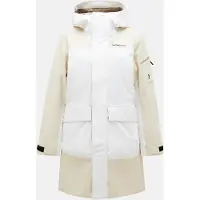 Peak Performance W 2L Stretch Parka SAND FOG/OFFWHITE/ XS