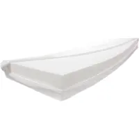 Dibapur 20 cm Höhe ca. Matratze (185x200 cm) Pro Dolce 7 Zonen Orthopädische Kaltschaummatratze Härtegrad 3 Fest Aloe Vera glatt Bezug Waschbar 60 °C