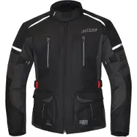 Büse Rider wasserdichte Motorrad Textiljacke, schwarz, 2XL