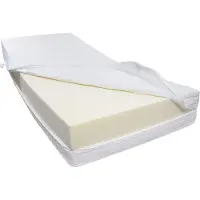 Dibapur R45H4 Kaltschaummatratze (90x200) EXTRA FEST bis ca. 150 Kg Doppeltuchbezug Gesamthöhe ca. 25 cm
