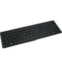 Trade-Shop Laptop-Tastatur Notebook Ersatz Deutsch QWERTZ mit Beleuchtung für HP Pavilion 15-P008NG 15-P009AU 15-P009NG 15-P010AU 15-P010US 15-P012NG