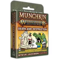 Steve Jackson Games Munchkin Warhammer Age of Sigmar: Death and Destruction, Kartenspiel, Rollenspiele, 10 Jahr(e), 60 min