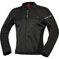 IXS Oxy-Air Mesh Motorrad Textiljacke, schwarz, L