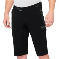 100% Herren Fahrradshorts Celium Enduro Trail , Schwarz, 38
