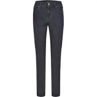 ANGELS 5-Pocket-Jeans "CICI", Damen, Gr. 42, Länge 28, blau (night blau), Denim/Jeans, Obermaterial: 77% Baumwolle, 21% Polyester, 2% Elasthan, slim fit, Jeans 5-Pocket-Jeans, aus sportivem Denim