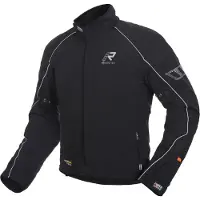 Rukka Comfo-R GTX Motorrad Textiljacke, schwarz/silber, 66